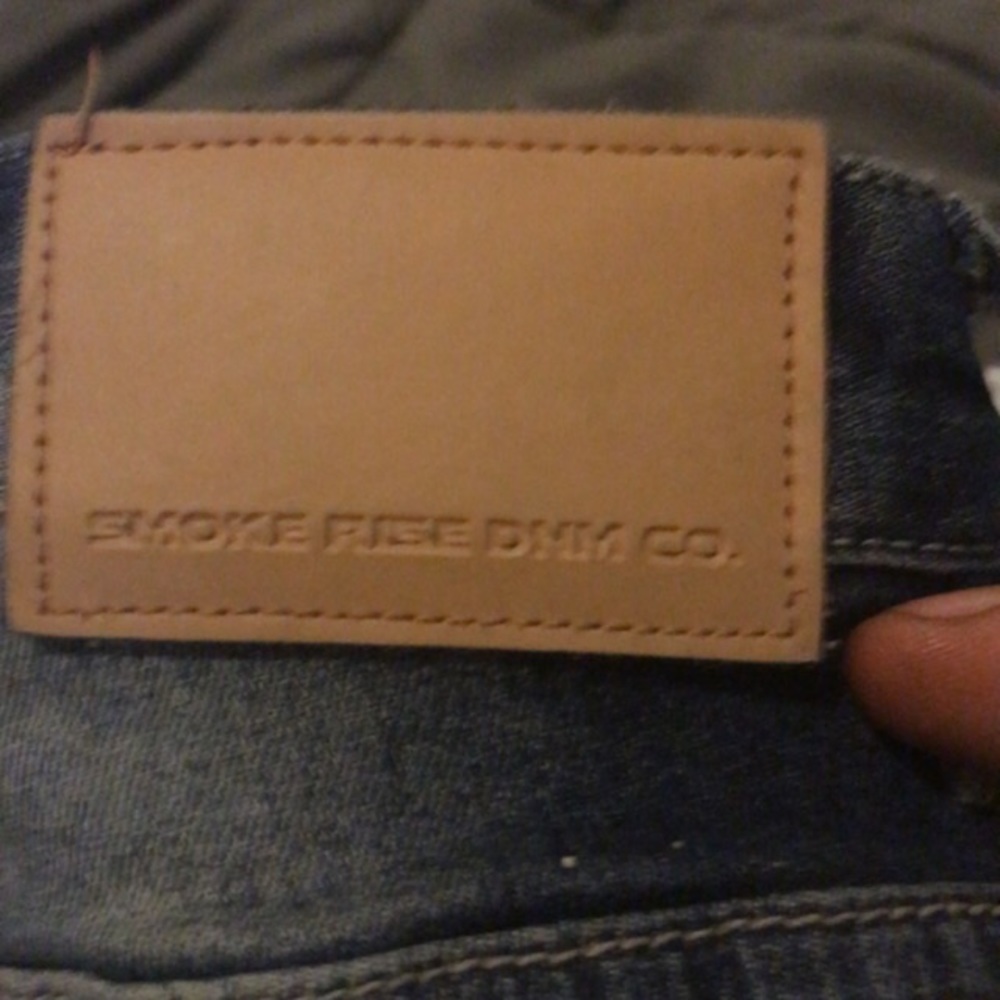 Smoke rise denim